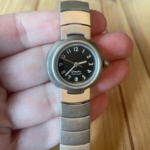 Michael Graves Silver and Black Watch